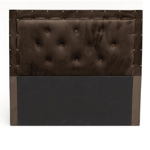 Respaldo De Sommier Ltc Relleno Con Guata Forrado En Suede Marron Respaldo De Sommier Ltc Relleno Con Guata Forrado En Suede Marron