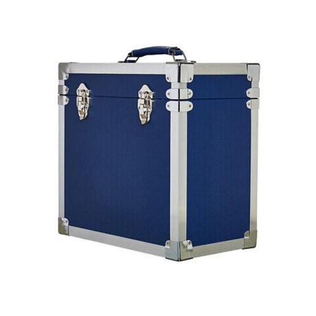 Lp Record Storage Carry Case Navy Dark Blue Lp Record Storage Carry Case Navy Dark Blue