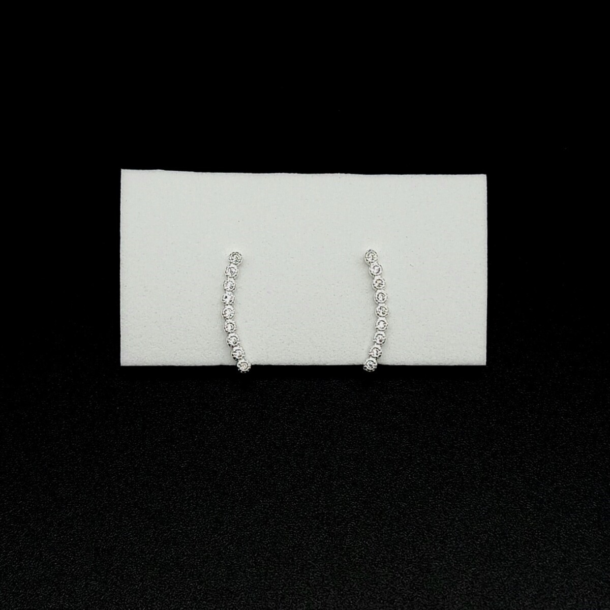 Trepadoras de plata 925 con circonias. 