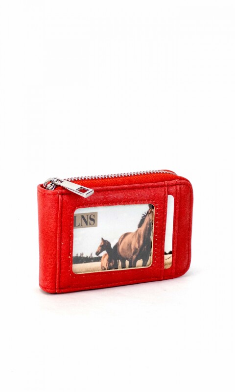 TARJETERO HONEY CARMIN