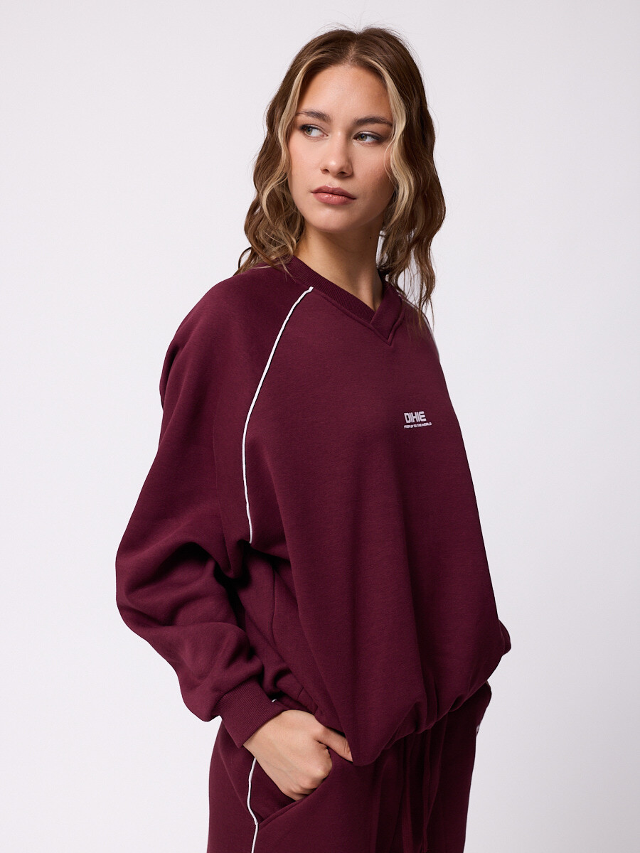 SWEATER ANSFER DIXIE Vino