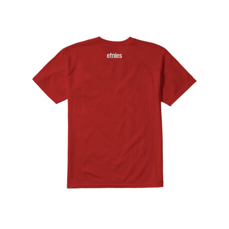 REMERA ETNIES INDEPENDENT LS TEE Red