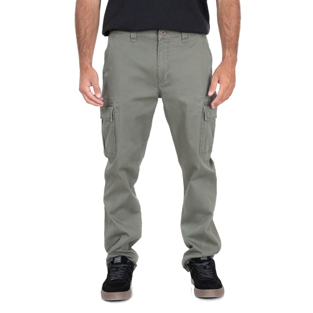 Pantalón Cargo Maui and Sons - Chino Fit - Verde Oliva 