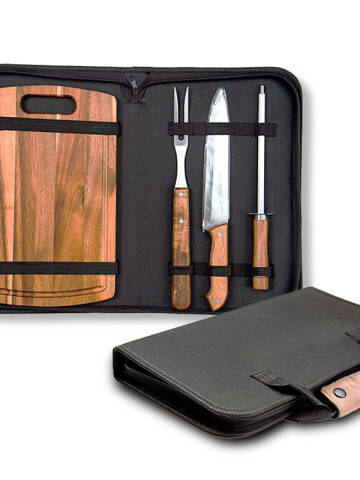 ESTUCHE ASADOR ASTURCON NEGRO