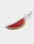Llavero Acrilico Llavero Y Charm De Fruta Con Strass - Combinacion Bicolor
