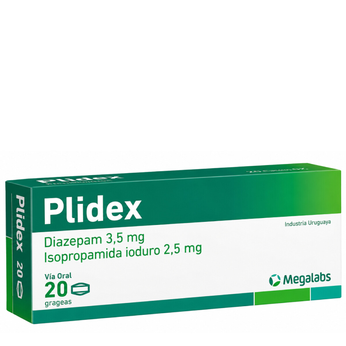 Plidex 20 Grageas 