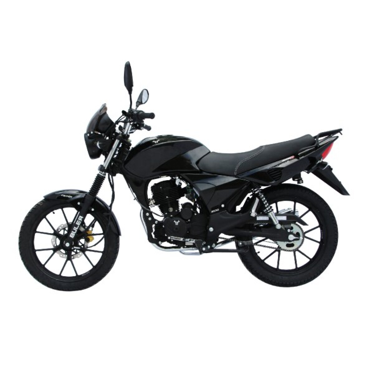 Motocicleta Buler Faiter 200cc c/Aleación - Negro 