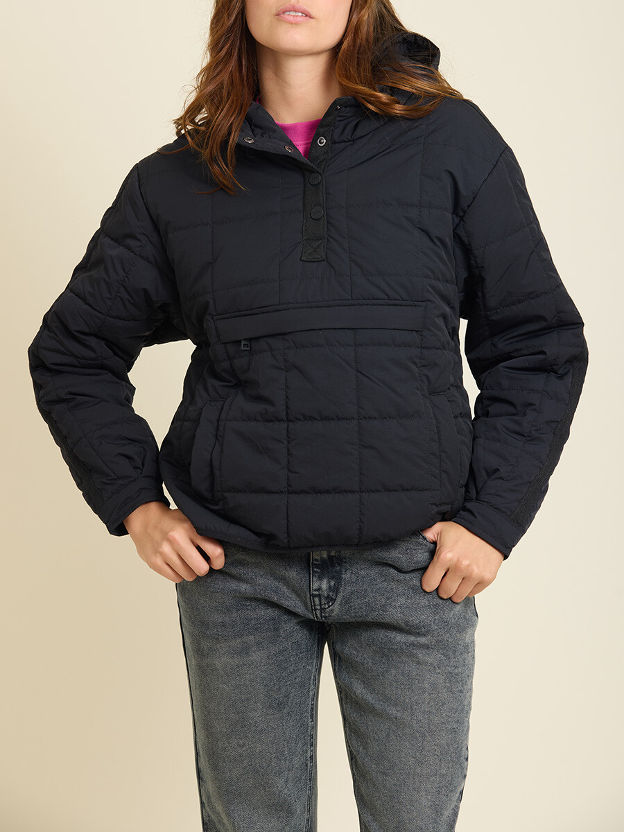 CAMPERA S/C CLEA RUSTY - Negro 