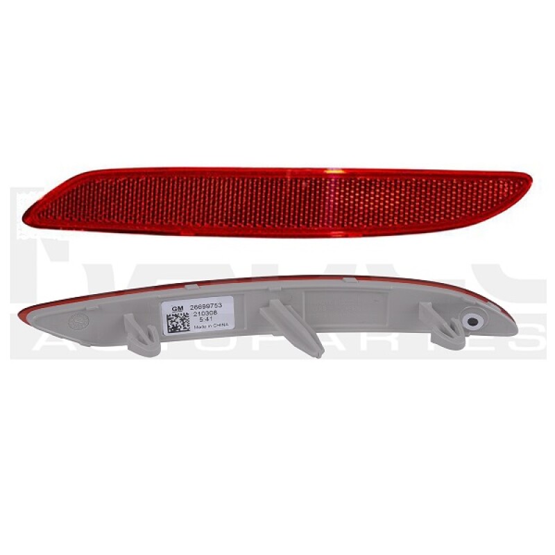 REFLECTOR PARAGOLPE TRASERO IZQUIERDO - ONIX LS REFLECTOR PARAGOLPE TRASERO IZQUIERDO - ONIX LS