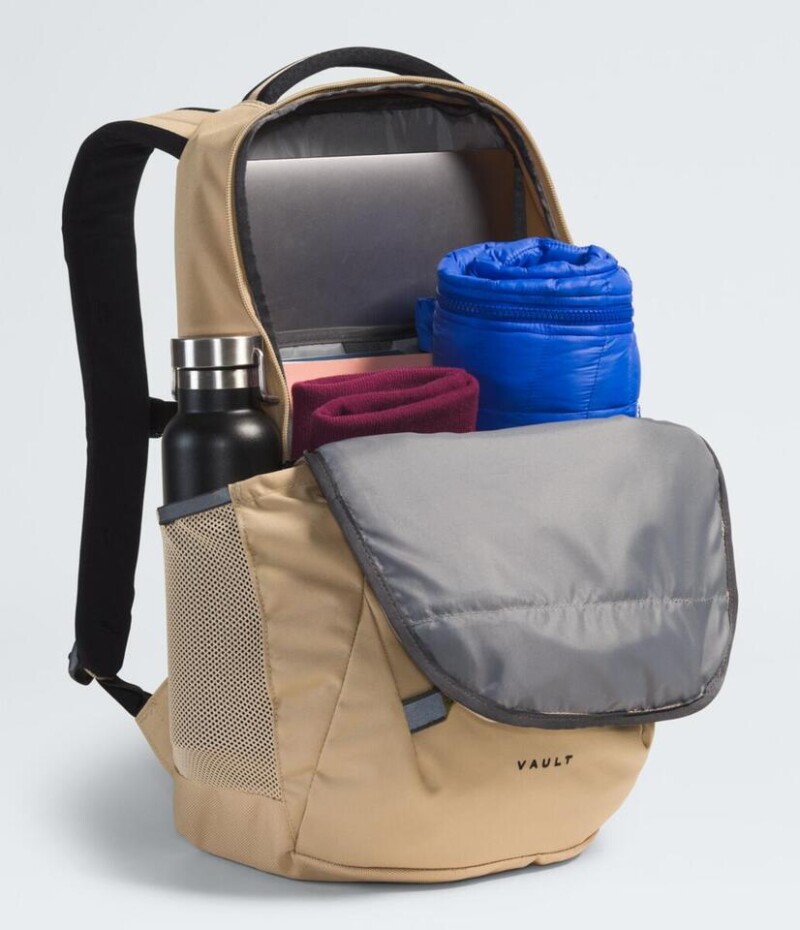 Mochila Vault 28 L Khaki Stone/tnf Black