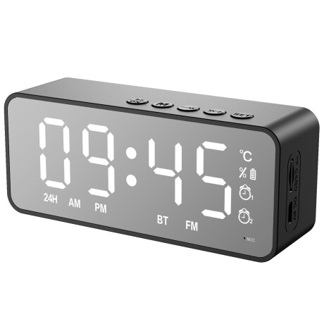 Despertador Parlante Kimiso K12 Usb Bluetooth Rectangular Despertador Parlante Kimiso K12 Usb Bluetooth Rectangular