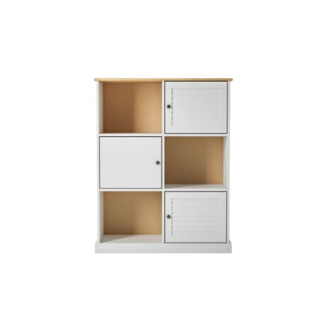 Estanteria 3 Puertas Li­nea Valenciana Blanco