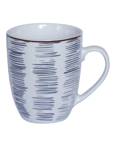 MUG 355ML RAYADO AZUL MUG 355ML RAYADO AZUL