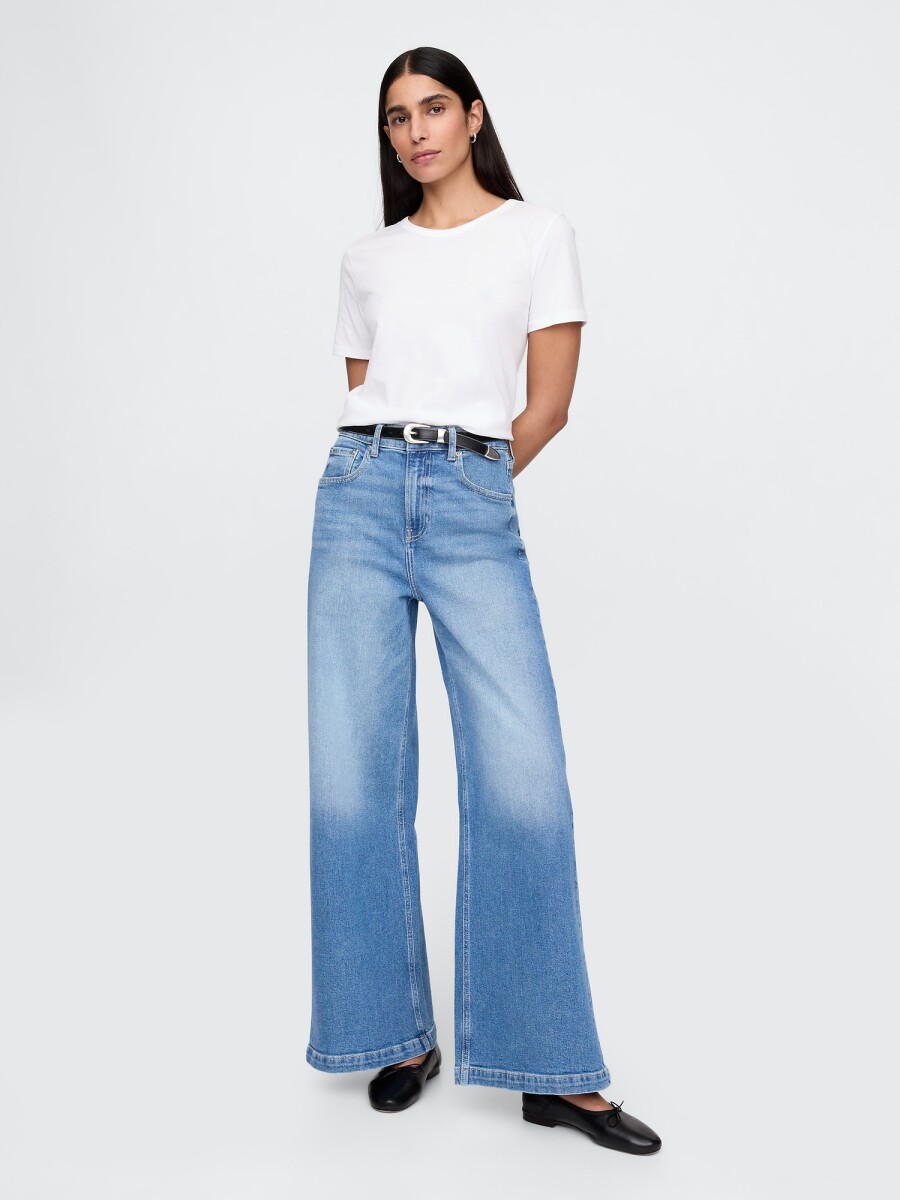 Jean Stride Mujer - Light Indigo 11 