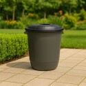 TACHO PAPELERA RESIDUOS 64 LITROS NEGRO