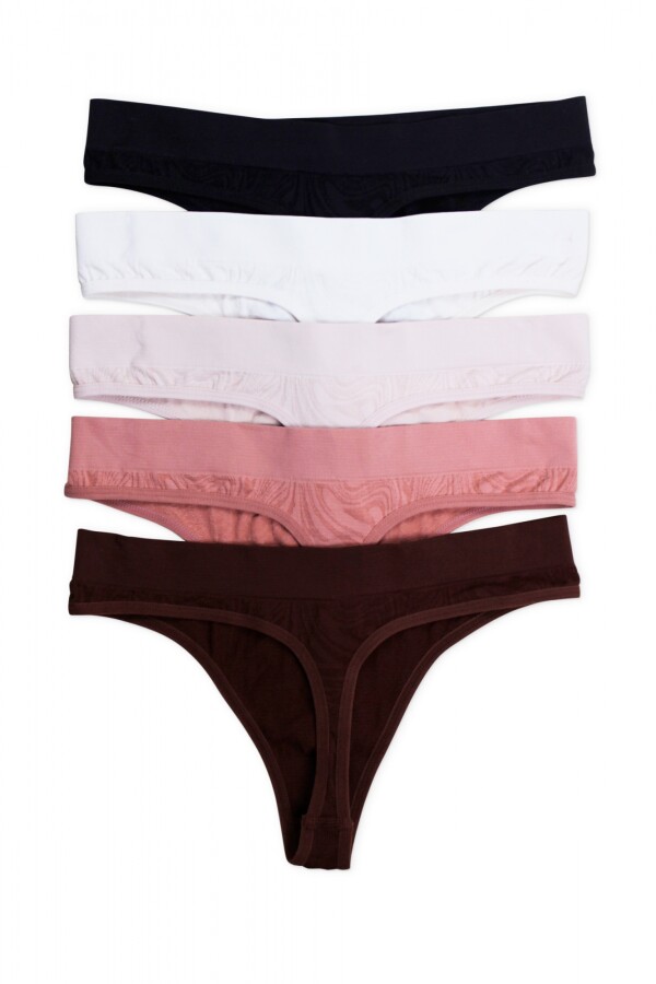 Panty Pack X 5 TERRACOTA