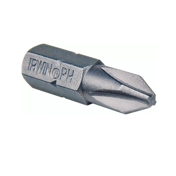 Kit 25u Puntas Atornillador Phillips Ph2 X 25mm Irwin U.s.a. Kit 25u Puntas Atornillador Phillips Ph2 X 25mm Irwin U.s.a.
