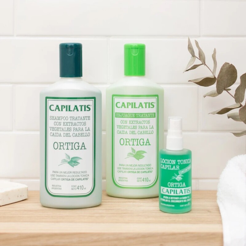 Shampoo Ortiga Caspa Capilatis 410 ml Shampoo Ortiga Caspa Capilatis 410 ml