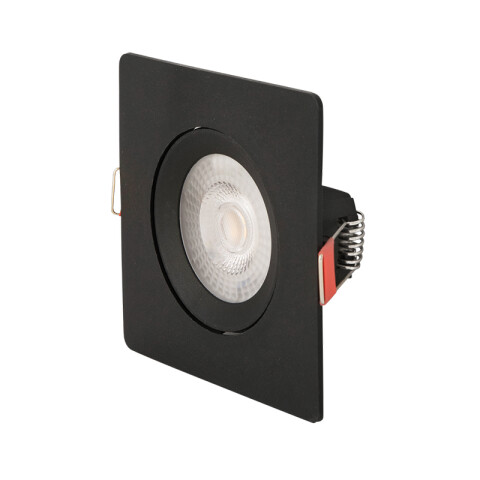 Spot de embutir LED móvil 5W 230V 420Lm cálida 45° TE3334