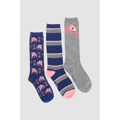 Pack x3 3/4 inf diseños algodón infantil Variante 9