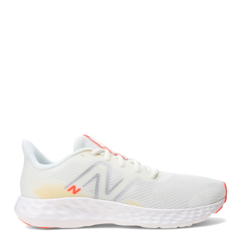 Championes de Mujer New Balance Running Course 411 V3 Natural - Anaranjado - Plateado
