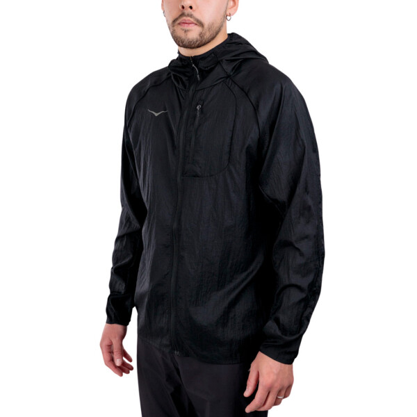 Hoka Campera Skyflow Jacket Hombre - Negro Negro-Negro