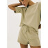 PIJAMA MM FEM OLIVA CLARO
