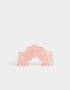 Broche De resina Broche Resina Con Flores - Rosa Claro
