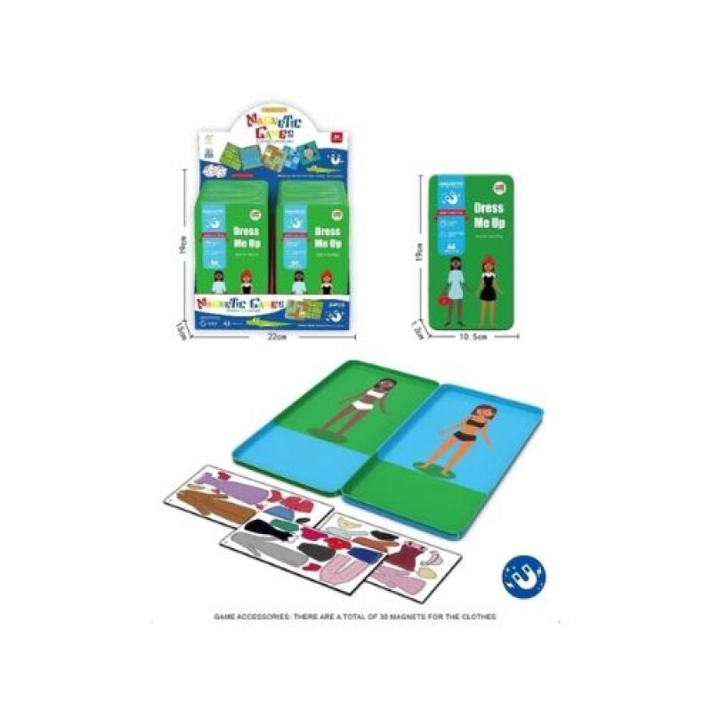 Juego Magnetico Para Llevar Vestir