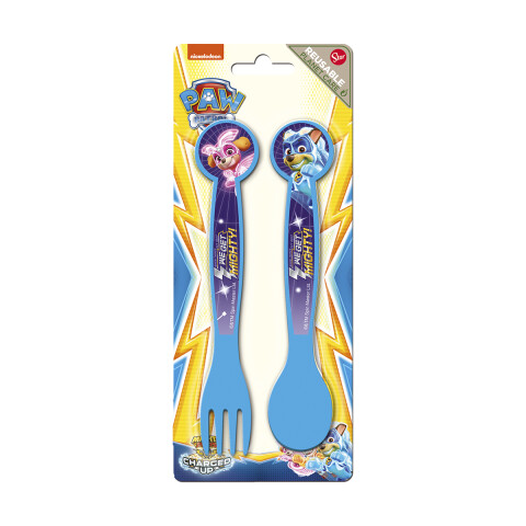 Set x 2 Cubiertos Infantiles Paw Patrol CHASE