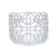Pulsera en oro blanco 18k y brillantes Pulsera en oro blanco 18k y brillantes