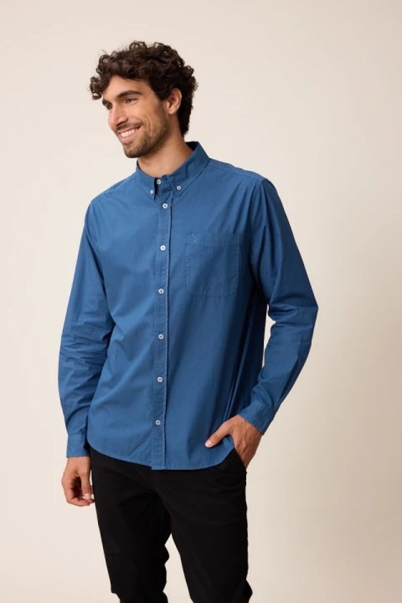 CAMISA POLANCO YOLA - AZUL 