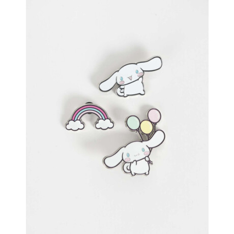 Set De Pines ''cinnamoroll'' Combinacion Multicolor