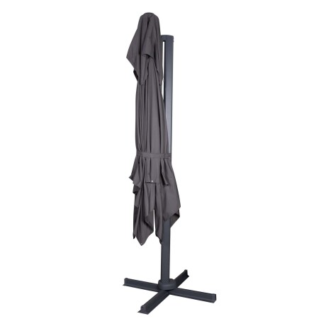 SOMBRILLA ALUM 3*3M ALUMINIO GRIS CHESTER