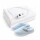 Set Invierno Pantuflas Unisex + Calienta Cama 1 Plaza HTS Celeste