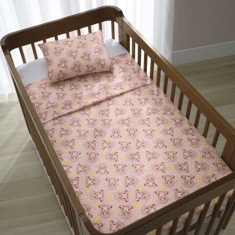 Juego Sábanas para Cuna Dohler 100% Algodón SWEAT DREAMS