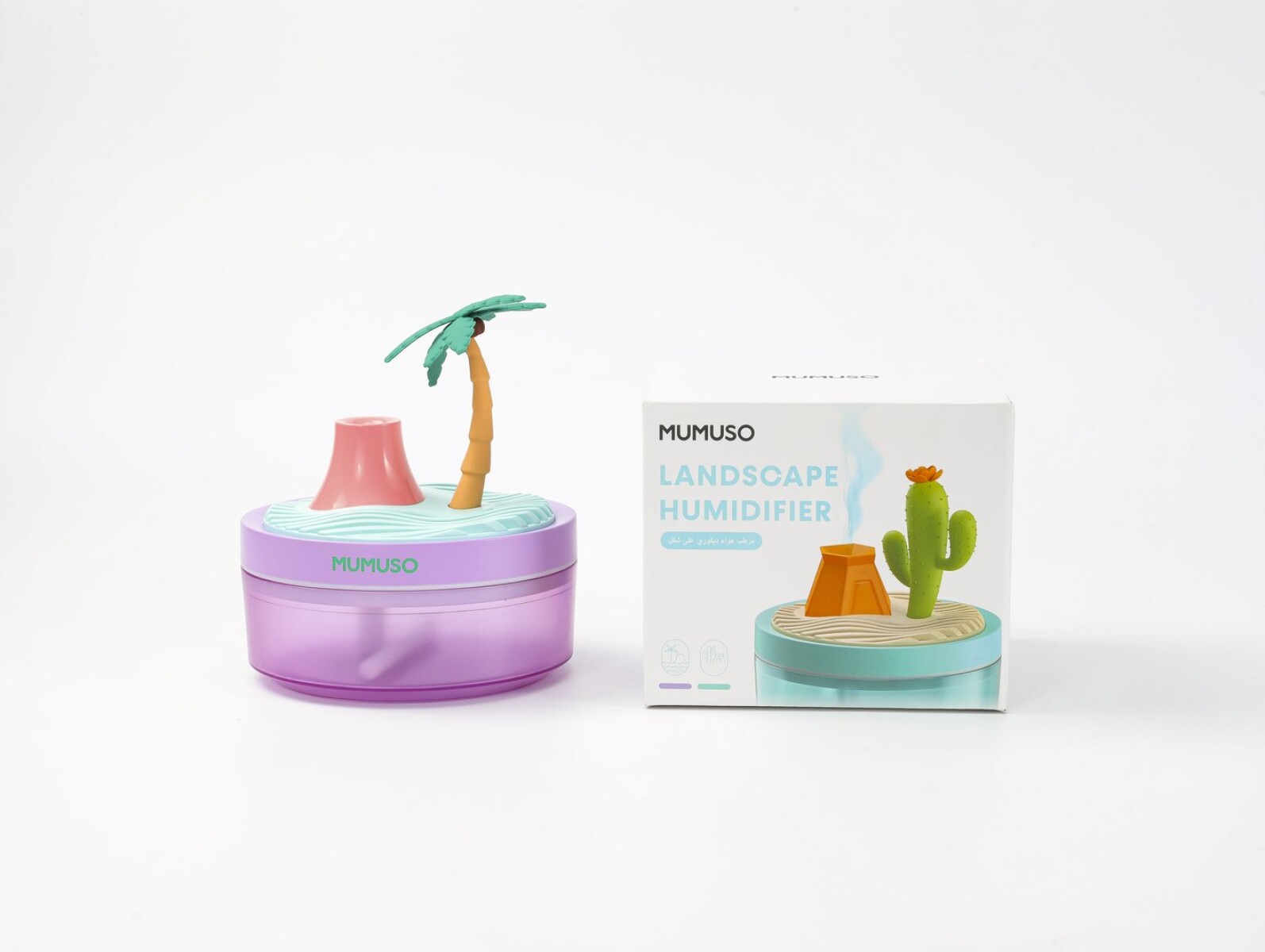 HUMIDIFICADOR DECORATIVO PAISAJE (PALMERA) 