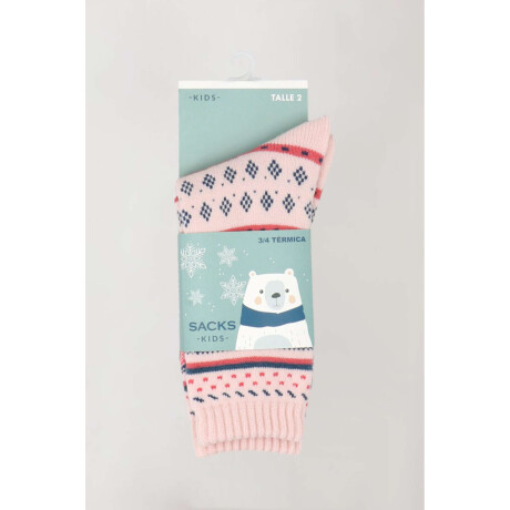 Media infantil ski diseño ts Estampado 1