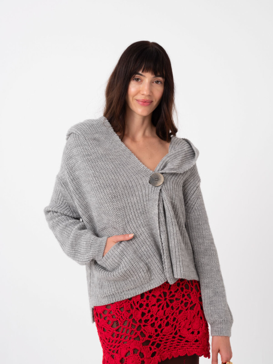 CARDIGAN CON CAPUCHA 