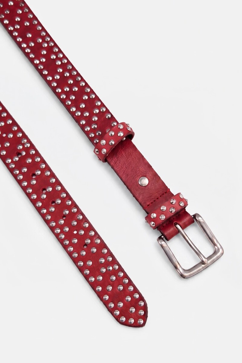 CINTO HARRY STUDS Rojo