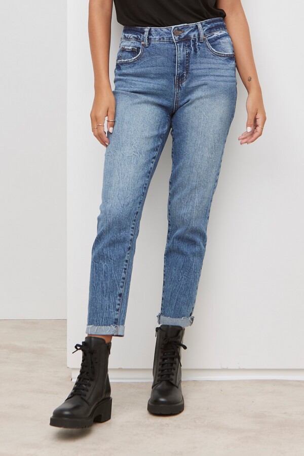 Jean Mom High Rise JEAN