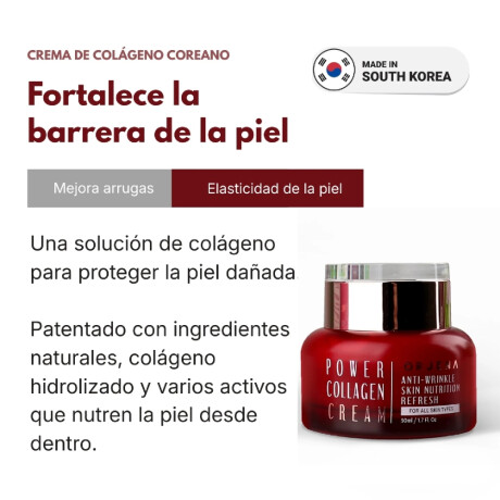 Crema Facial Orjena Power Collagen 50ml Crema Facial Orjena Power Collagen 50ml