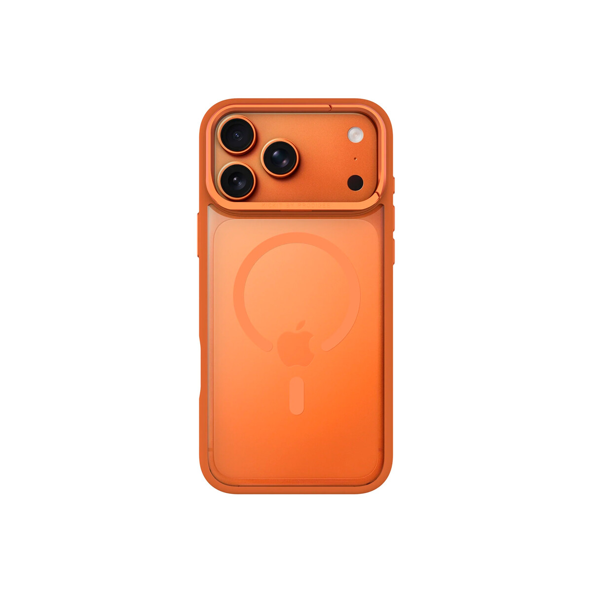 Protector Prodigee KickIt iPhone 17 Pro Max bordes color naranja 