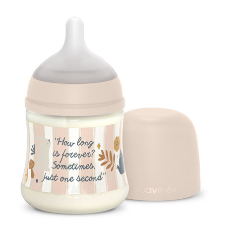 Mamadera Suavinex Bebés +0M 150Ml Tetina Fisio SX PRO Wonder Rosa