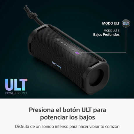 Parlante Portatil Sony Ult Field1 Negro