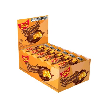 BARRITA BEL 30GRS DISPLAY X 24 CARAMELO AMENDOIN