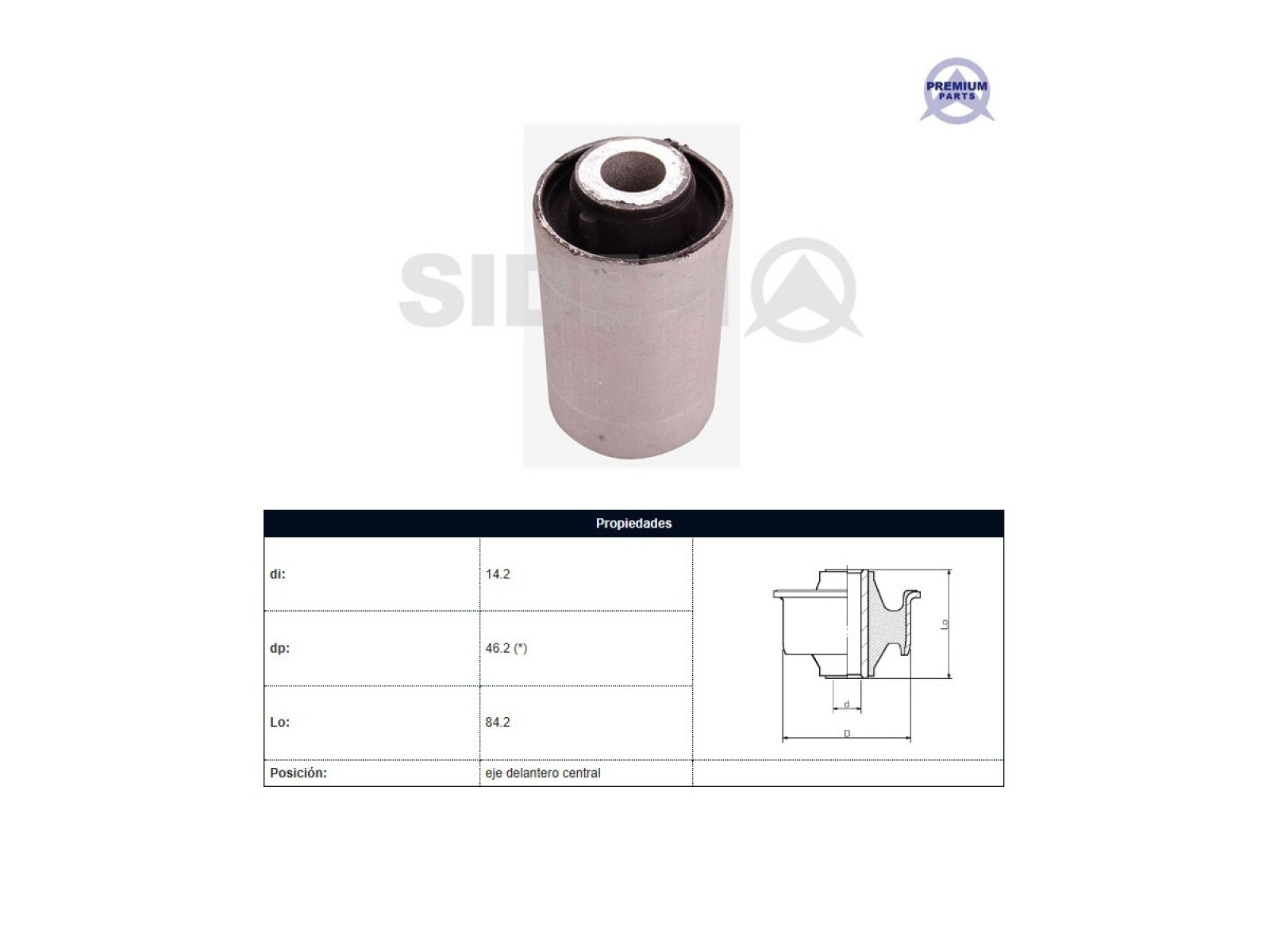 Buje Volks Amarok 4X2 - 4X4 11-25 Der/Izq 