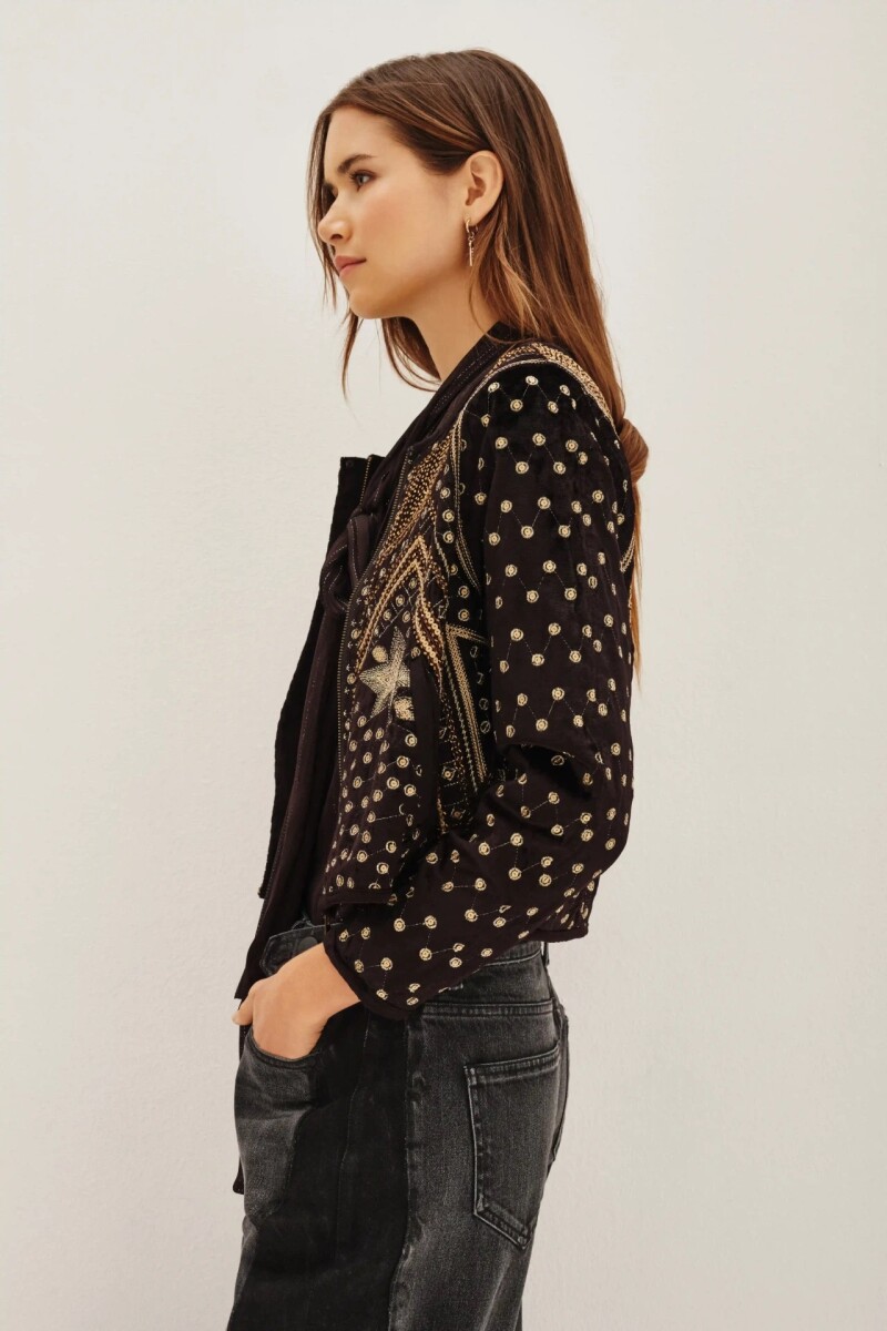 Campera Barouk Cosmos Negro