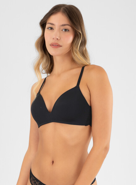 Soutien triangulo prefromado calatea Negro