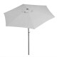 Sombrilla Quitasol terraza 2.7 m taupé Sombrilla Quitasol terraza 2.7 m taupé
